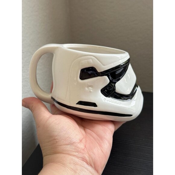 Star Wars Storm Trooper Ceramic Coffee Mug Novelty Collectible Hand Painted ZAK! - Picture 2 of 4